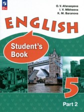 ГДЗ 5 класс по Английскому языку  Афанасьева О.В., Михеева И.В. Углубленный уровень часть 1, 2